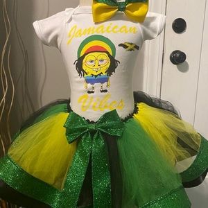 Jamaican Tutu for Girls